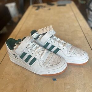adidas Forum Low 'White Green Gum' AQ1261 - Size US 10